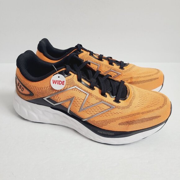 NEW New Balance Fresh Foam 680v8 M680RO8 Size 9.5 2E Wide Orange main image 5